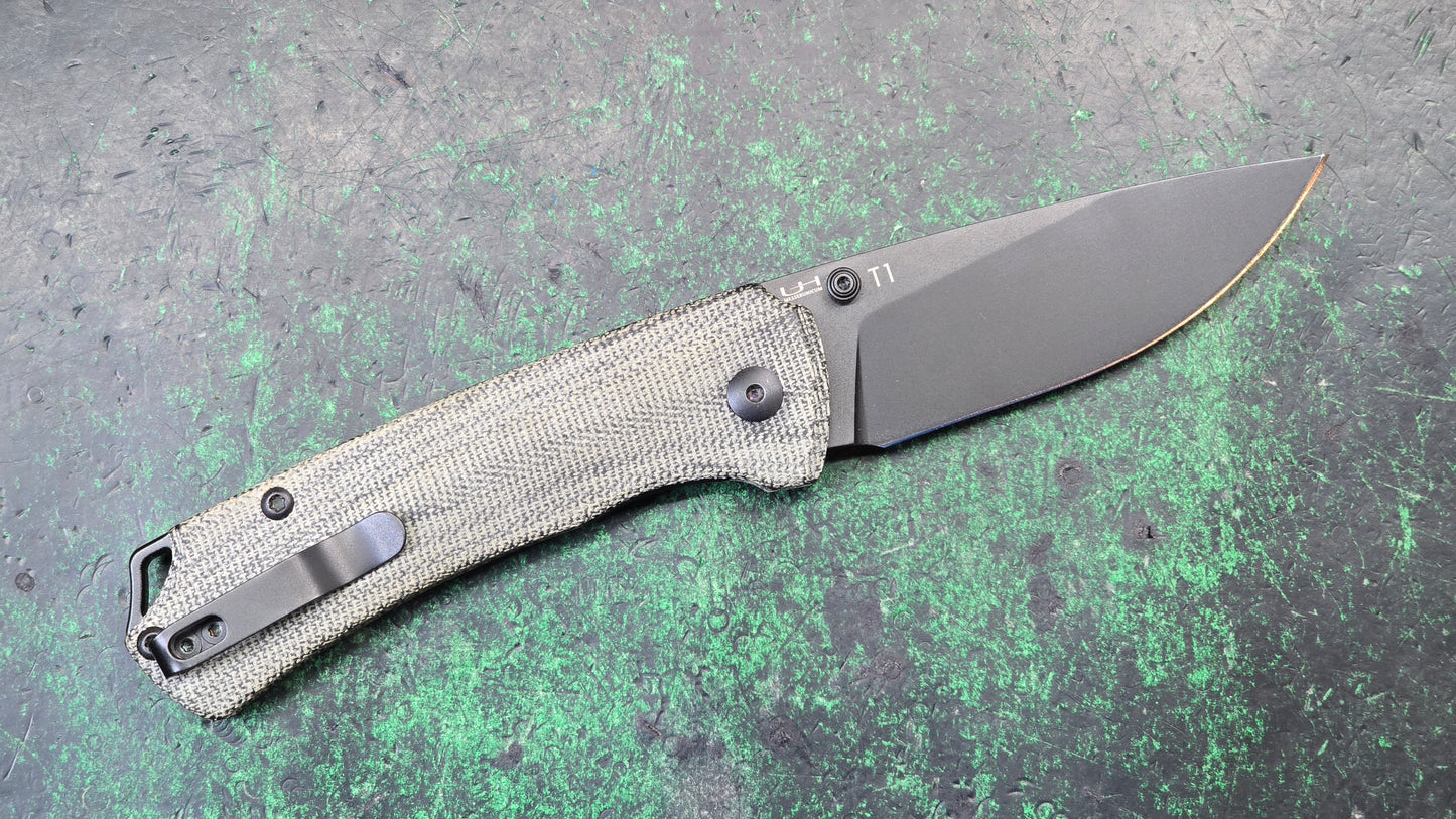 Kizer T1 Micarta 154CM (NEW - OPEN BOX)