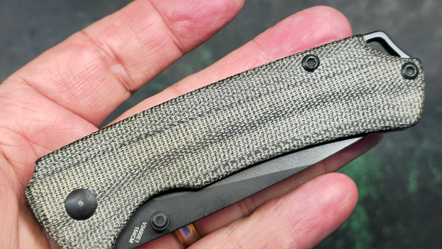 Kizer T1 Micarta 154CM (NEW - OPEN BOX)