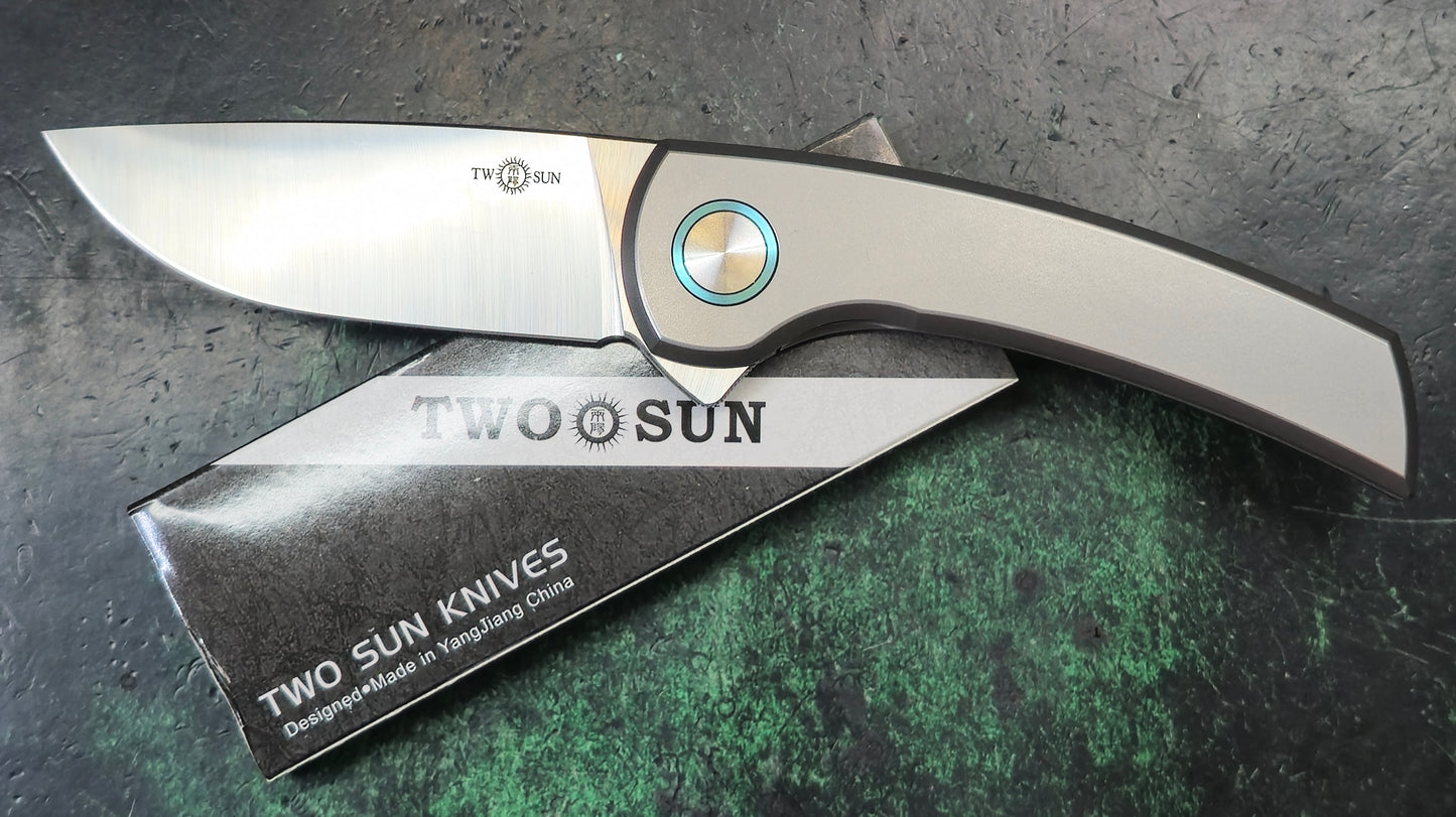 Twosun TS575 Titanium Bohler M390 (NEW)