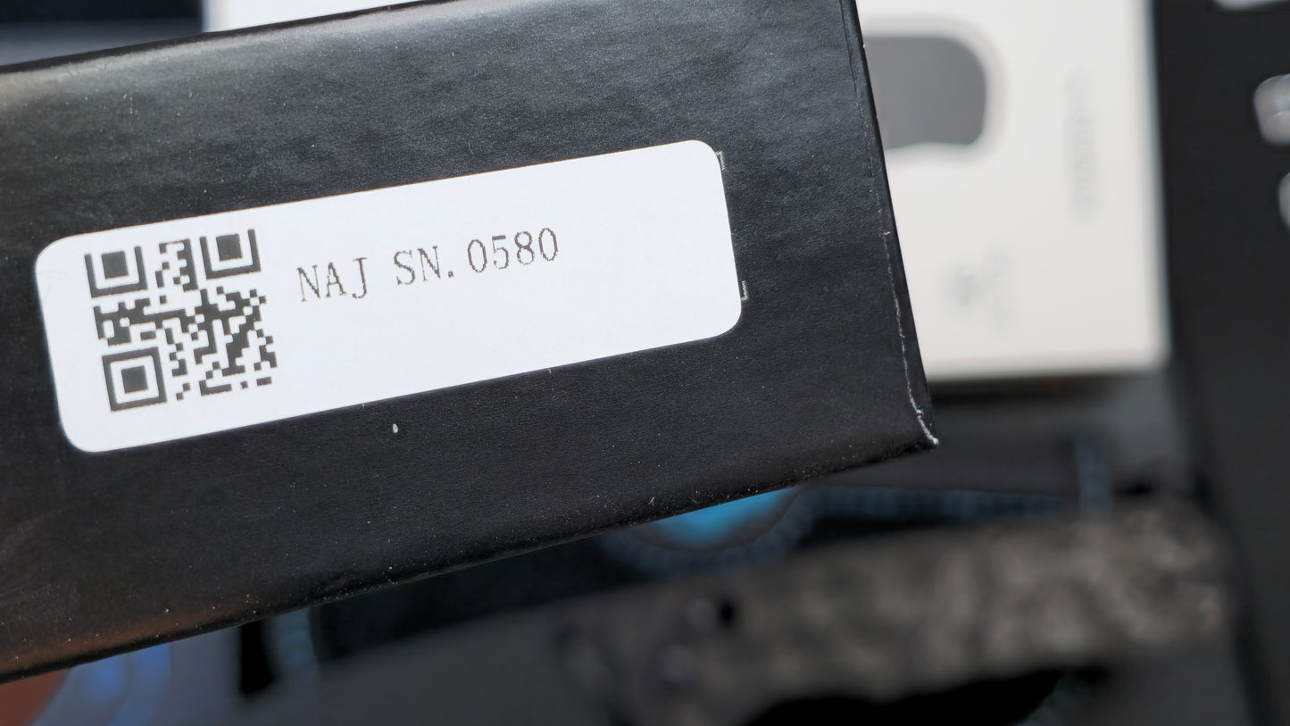 OKNIFE RUBATO 4 Damascus Carbon Fiber Handle w/Titanium Liners 3.04" CPM-S35VN Blade (NEW)