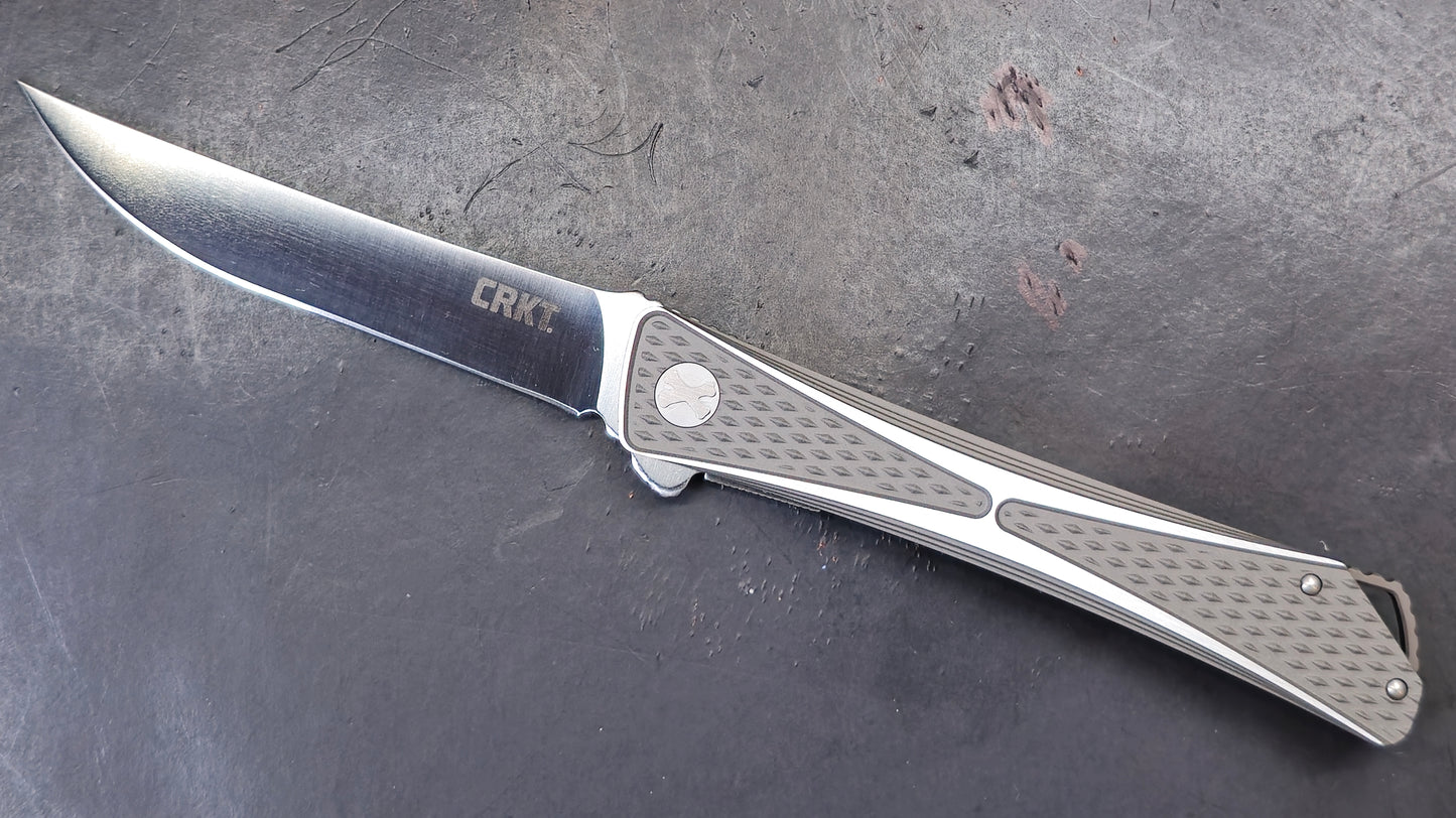 CRKT JUMBONES Gray Aluminum AUS 8 (USED)