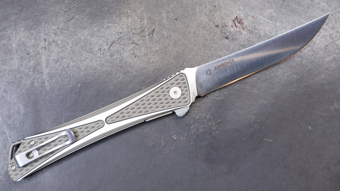 CRKT JUMBONES Gray Aluminum AUS 8 (USED)