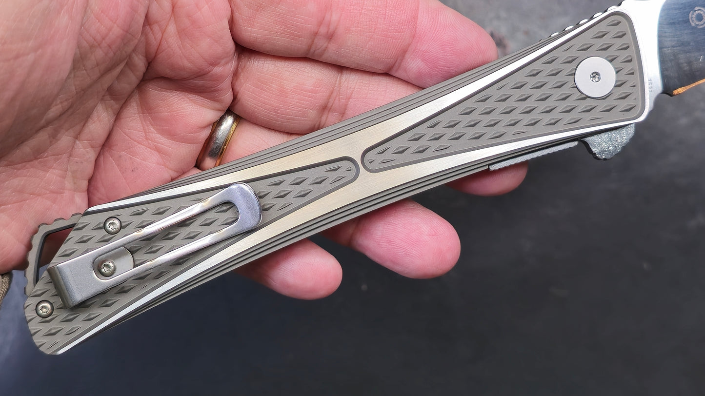 CRKT JUMBONES Gray Aluminum AUS 8 (USED)