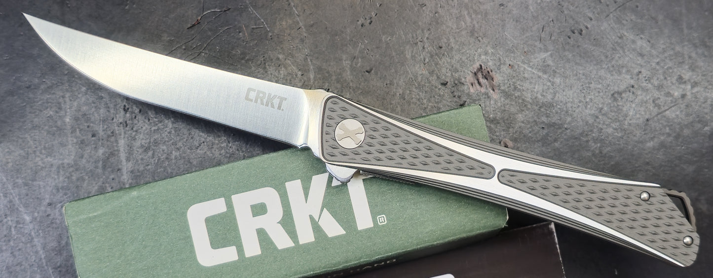 CRKT JUMBONES Gray Aluminum AUS 8 (USED)