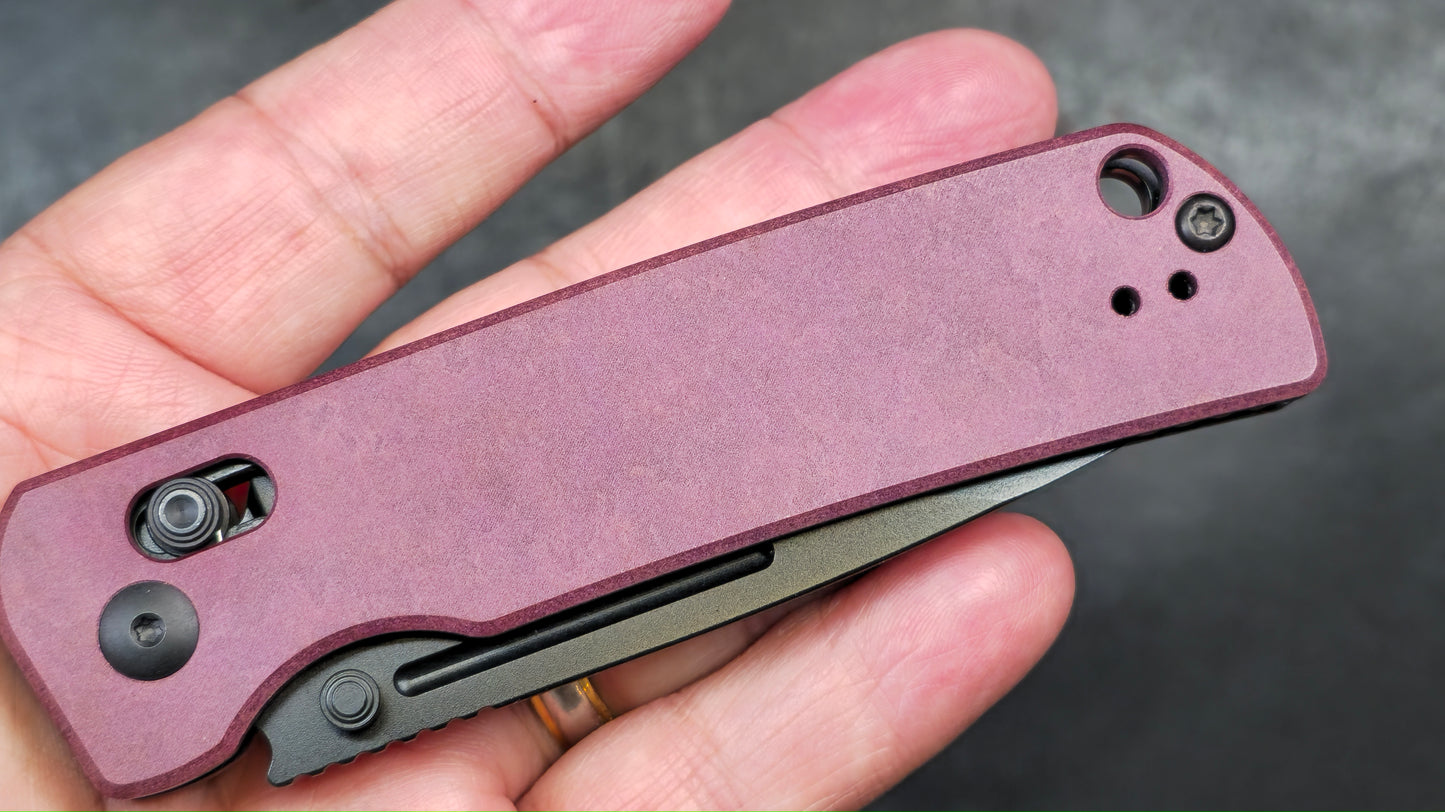 Kizer Escort Folding Knife Red Richlite Handle 154CM (NEW)