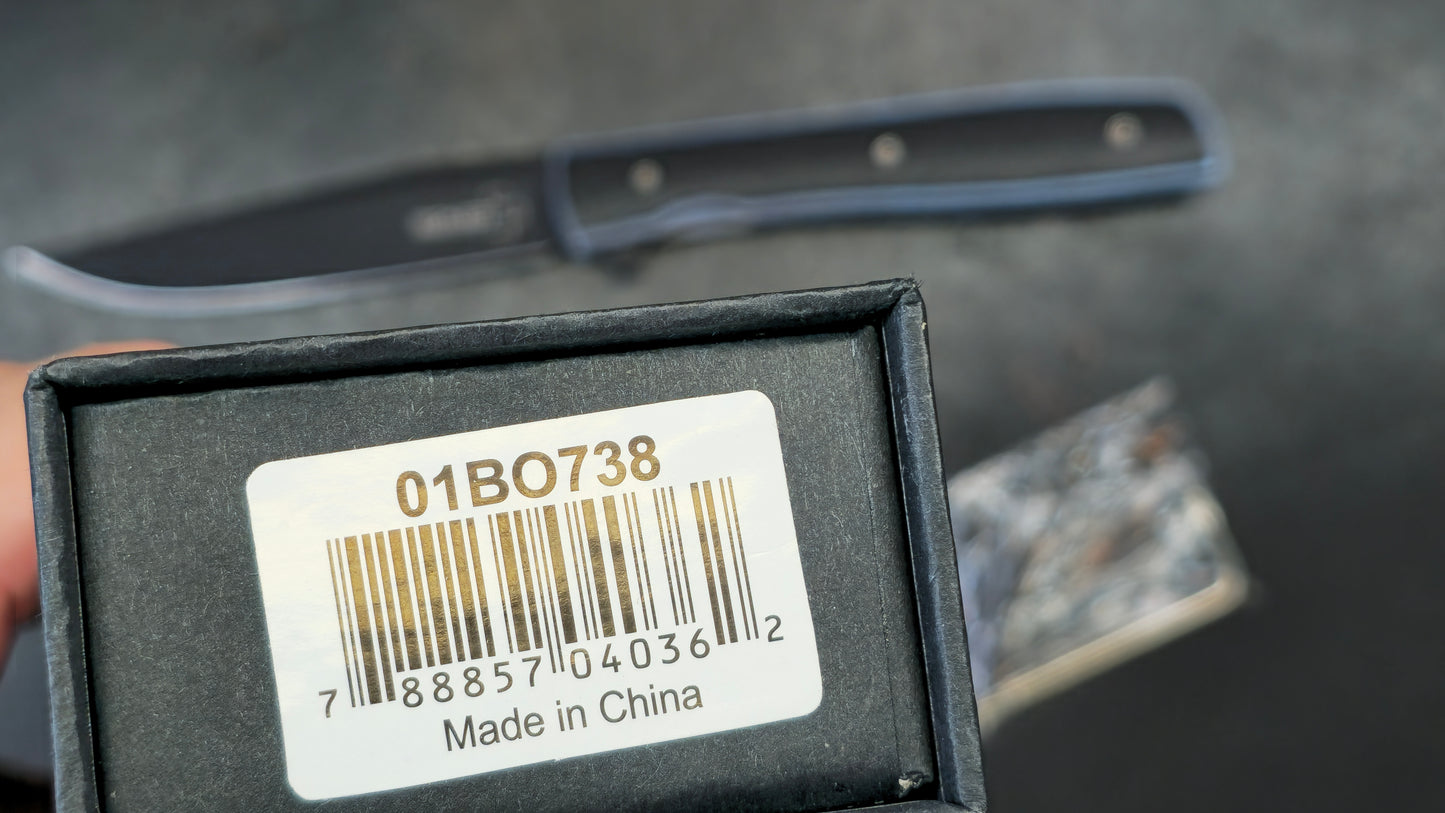 BOKER PLUS URBAN TRAPPER CF/Ti S35VN (USED)