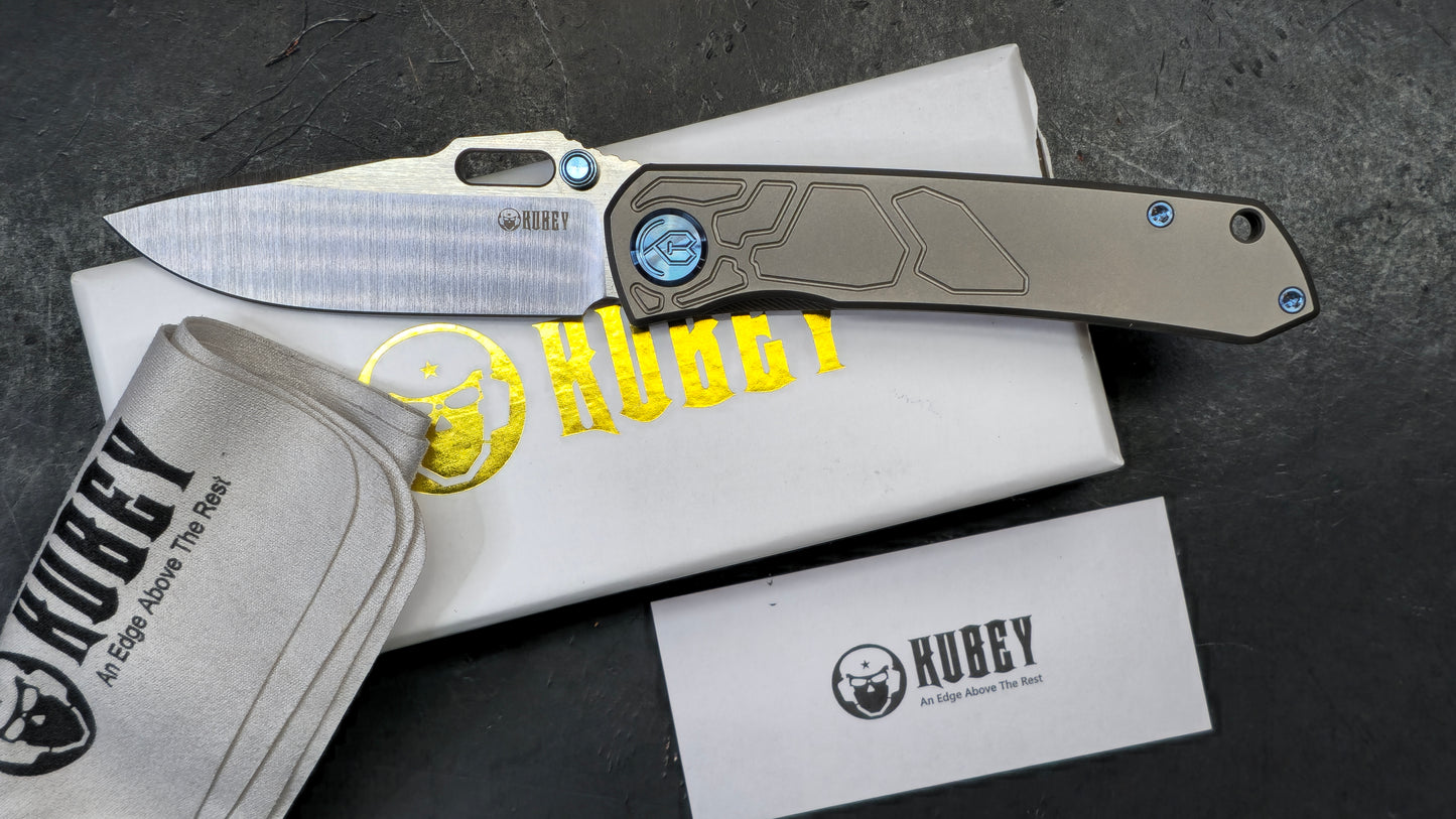 Kubey Blackout Gray Titanium M390 (USED)