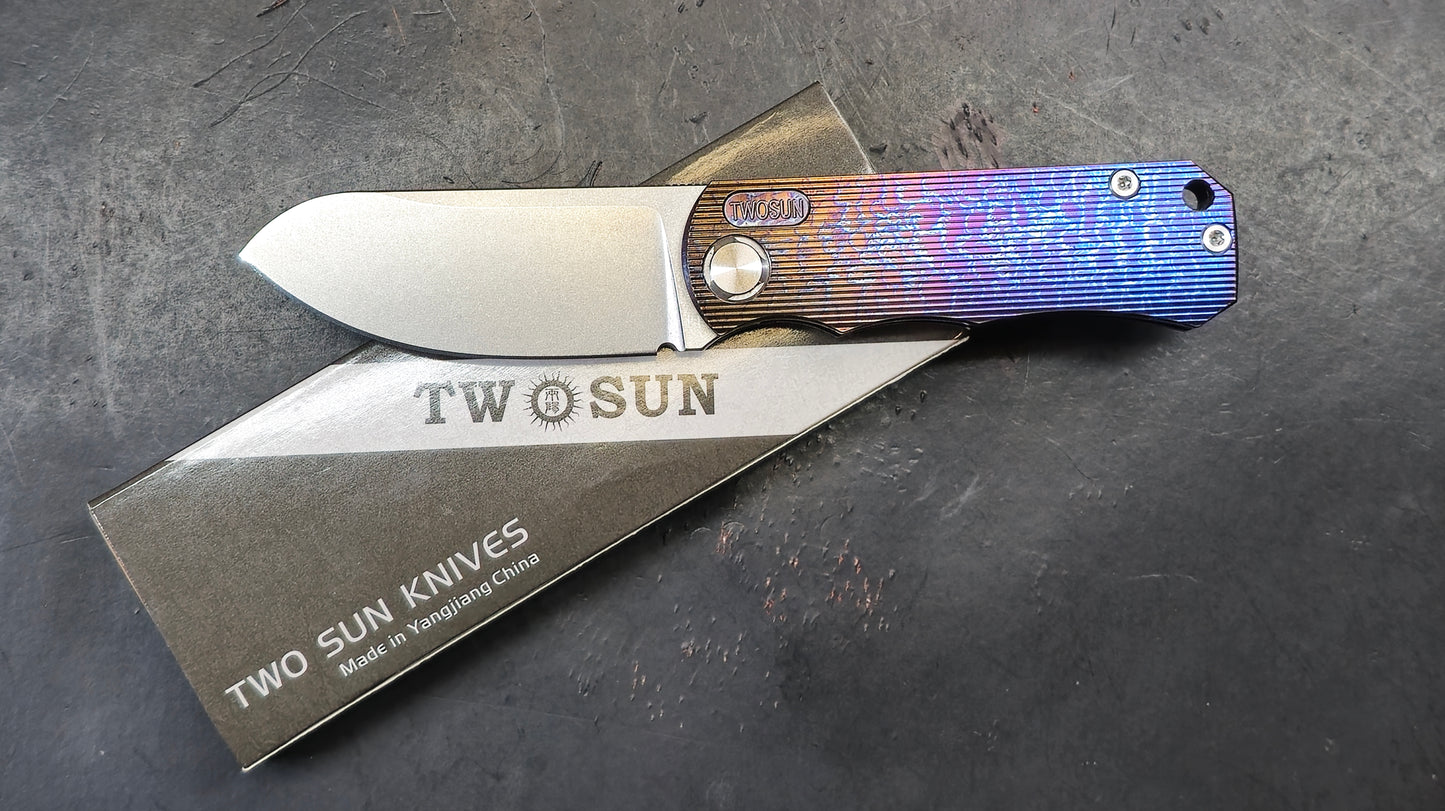TWOSUN TS349 Titanium (Anodized) D2 (NEW - OPEN BOX)