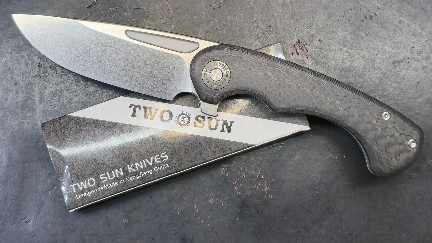 TWOSUN TS448 Carbon Fiber/Titanium Handle YJ01-V1 (NEW)