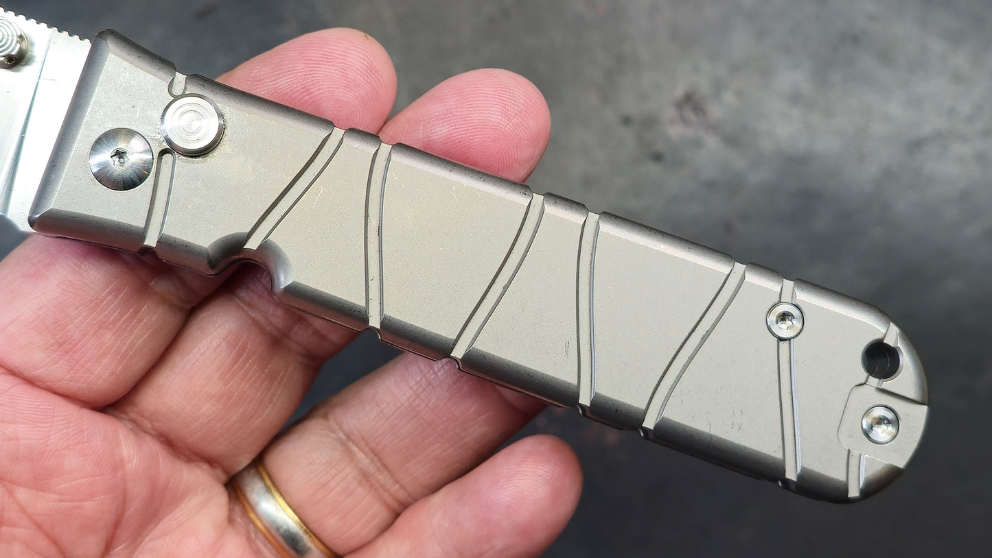 TWOSUN TS409 Button Lock Titanium M390 (NEW)
