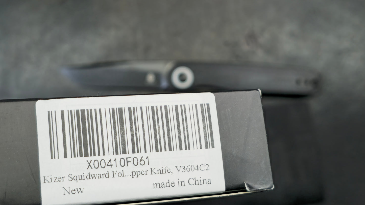 KIZER Squidward G10 154CM (NEW)