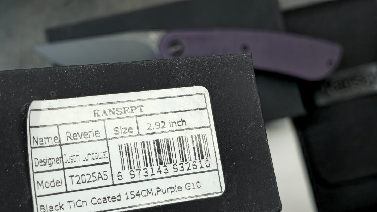 KANSEPT Reverie Purple G10 154CM (NEW)