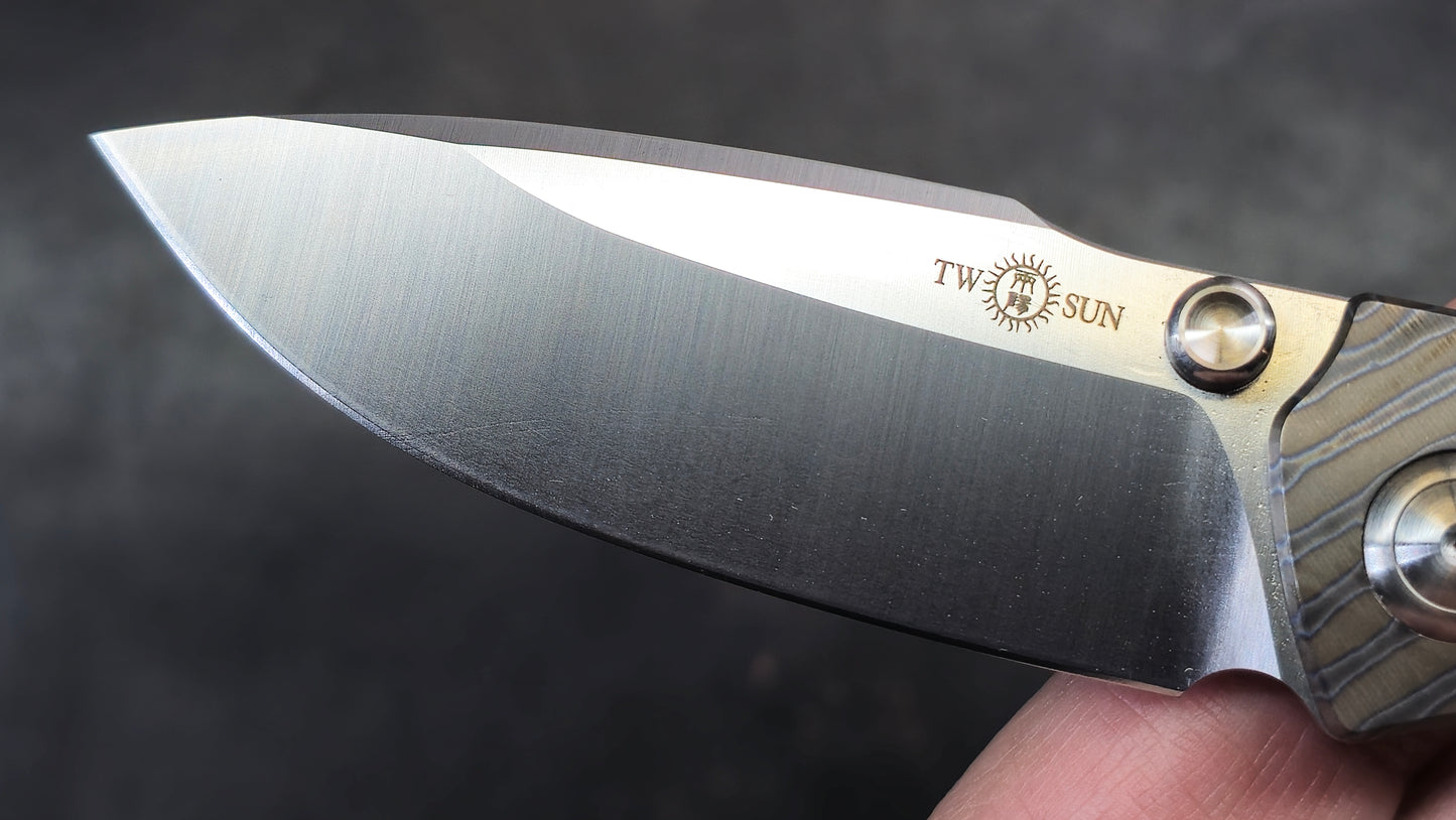 TWOSUN TS576 Fire Anodized Titanium K110 (NEW)