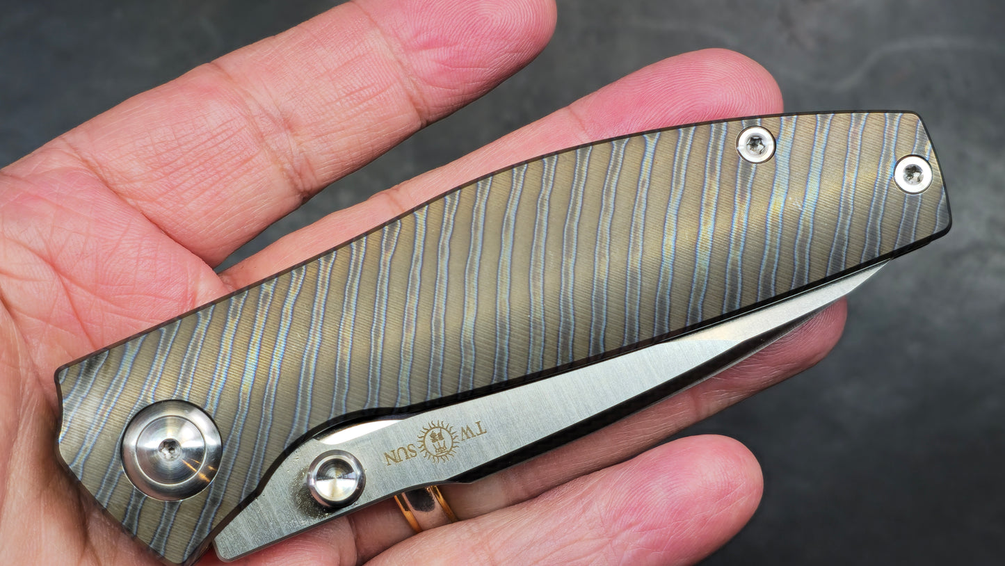TWOSUN TS576 Fire Anodized Titanium K110 (NEW)