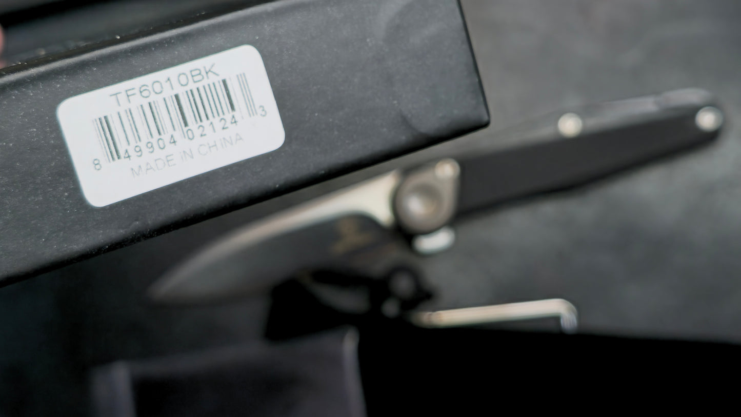 DEFCON JK FULCRUM LITE TF6010 BLK G10 14C28N (NEW)