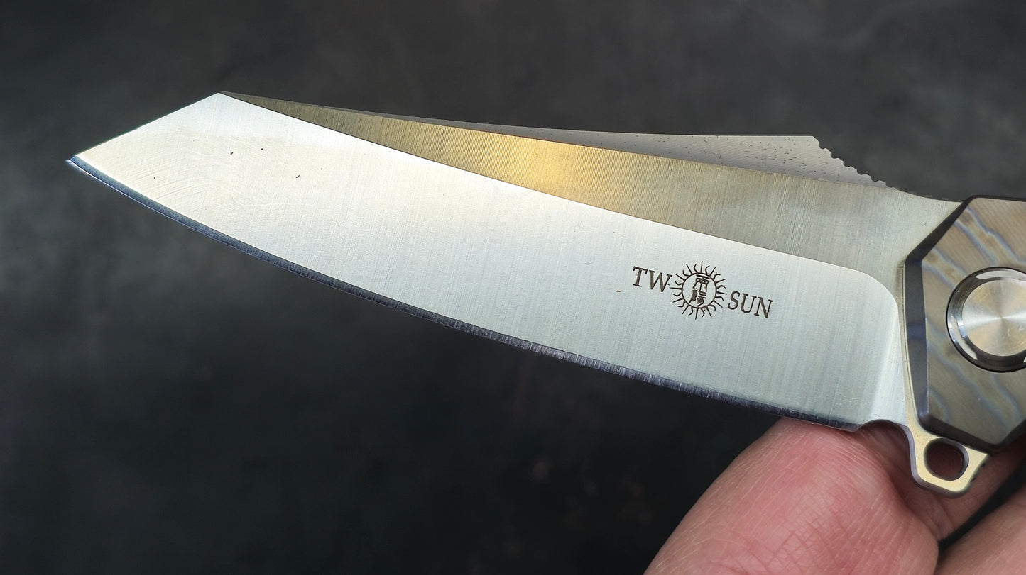 TWOSUN TS27 Flame Anodized Titanium D2 (USED)