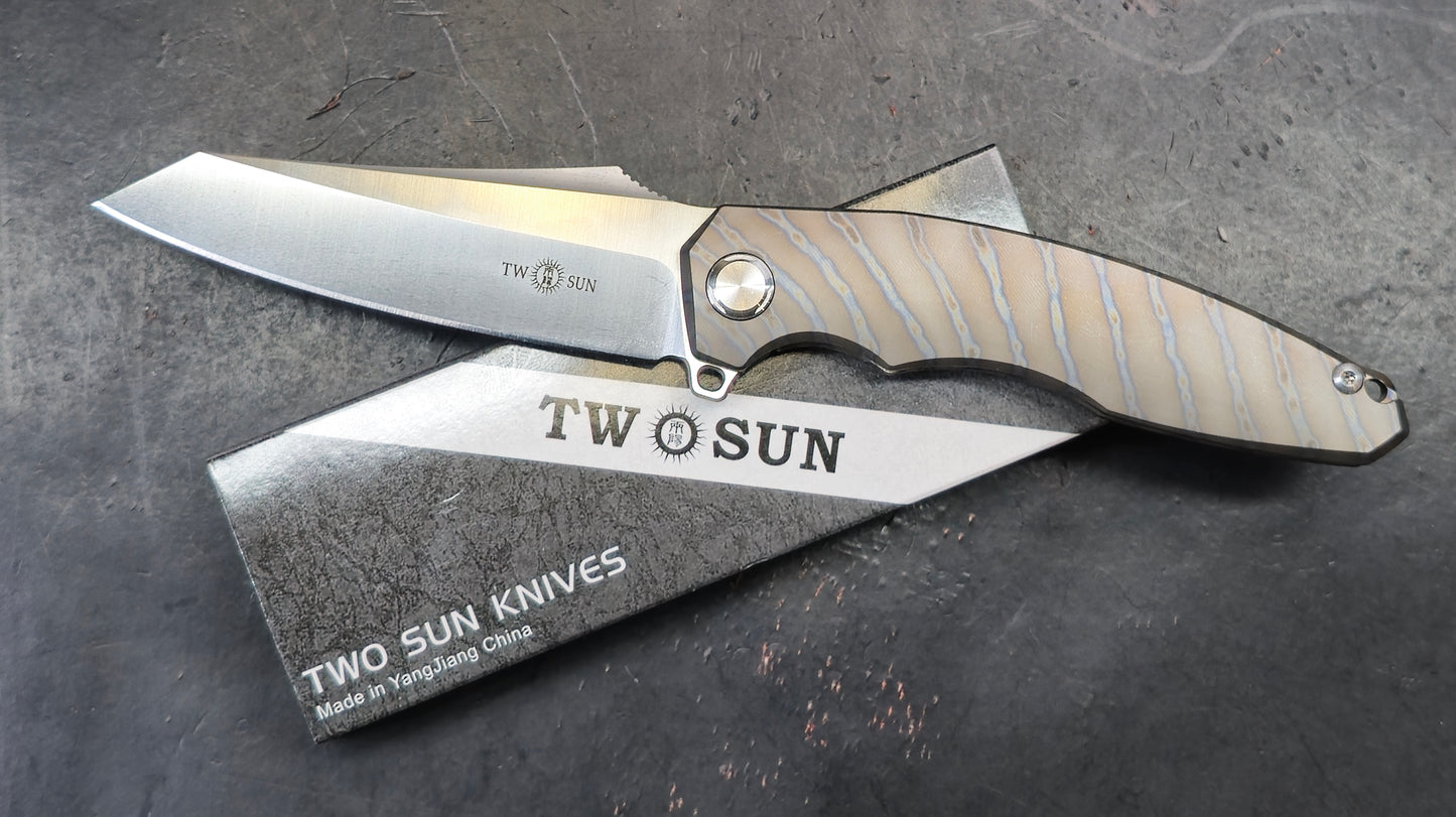 TWOSUN TS27 Flame Anodized Titanium D2 (USED)