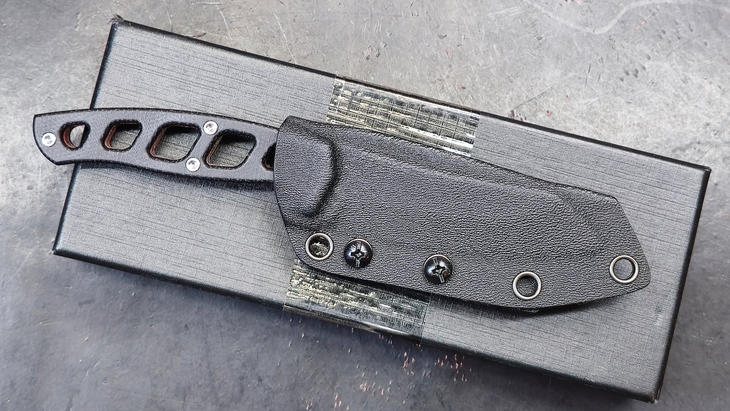 TWOSUN TS466 Fixed Blade Micarta Handle D2 (USED)