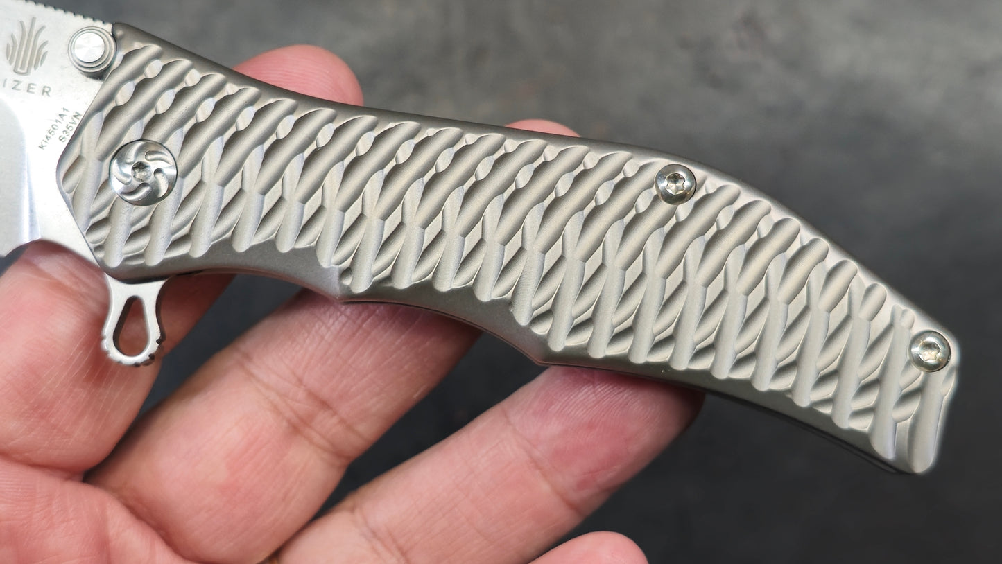 Kizer Gunhammer Titanium CPM-S35VN (NEW)