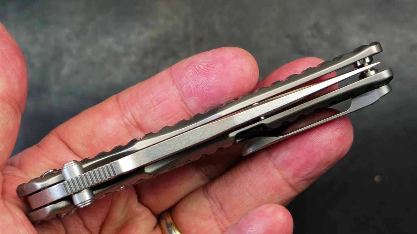 Kizer Gunhammer Titanium CPM-S35VN (NEW)