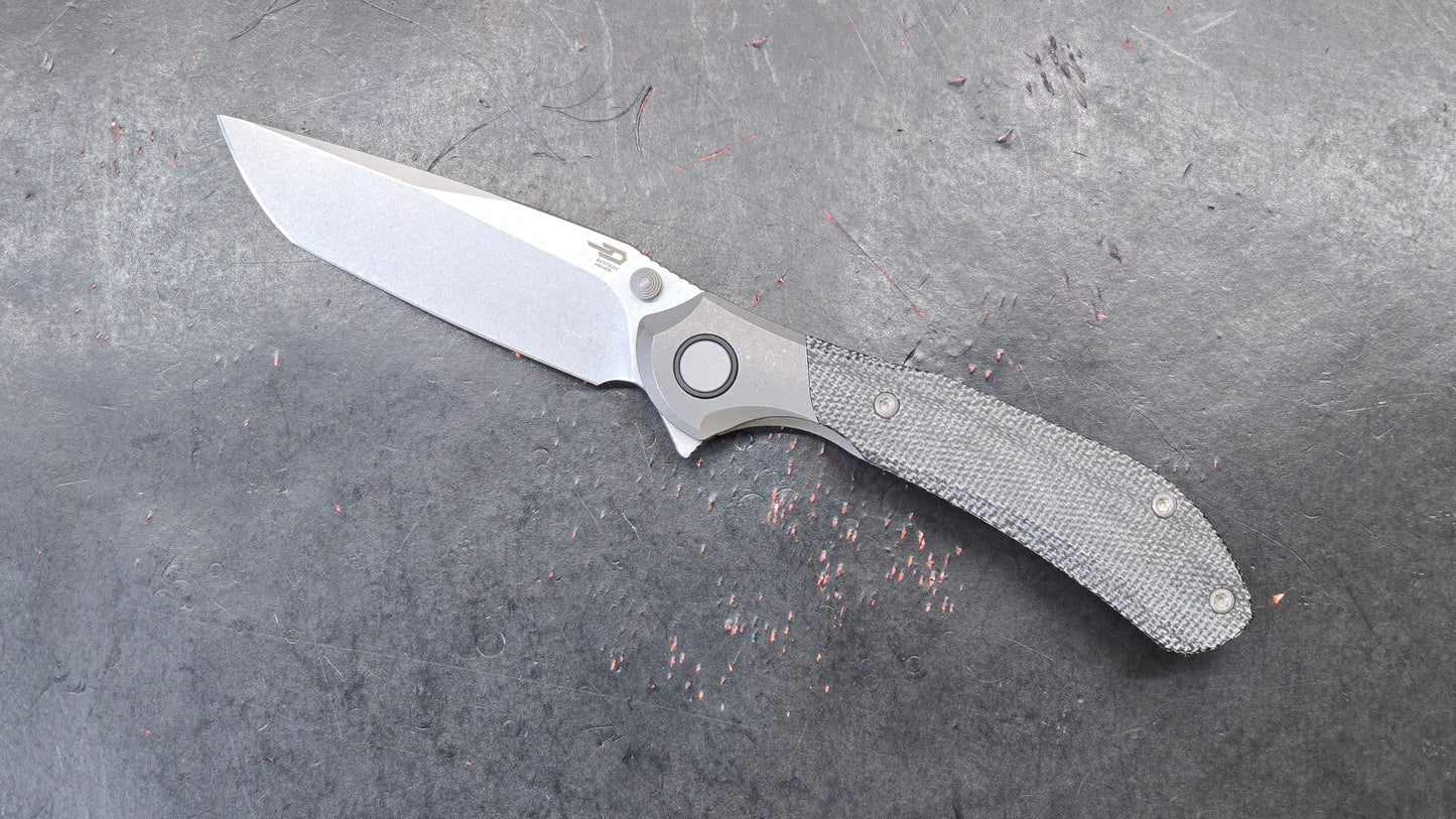 Bestech Constellation Titanium/Black Micarta Handle Magna-Cut (NEW)