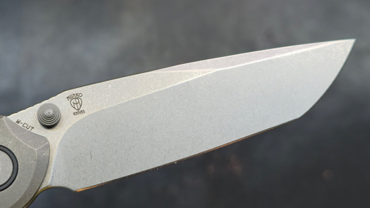 Bestech Constellation Titanium/Black Micarta Handle Magna-Cut (NEW)