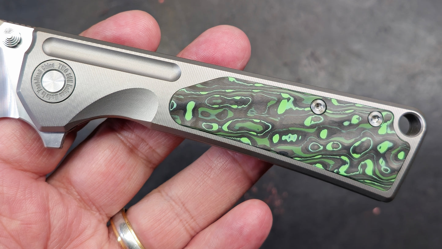TWOSUN TS510 Titanium Carbon Fiber M390 (NEW)