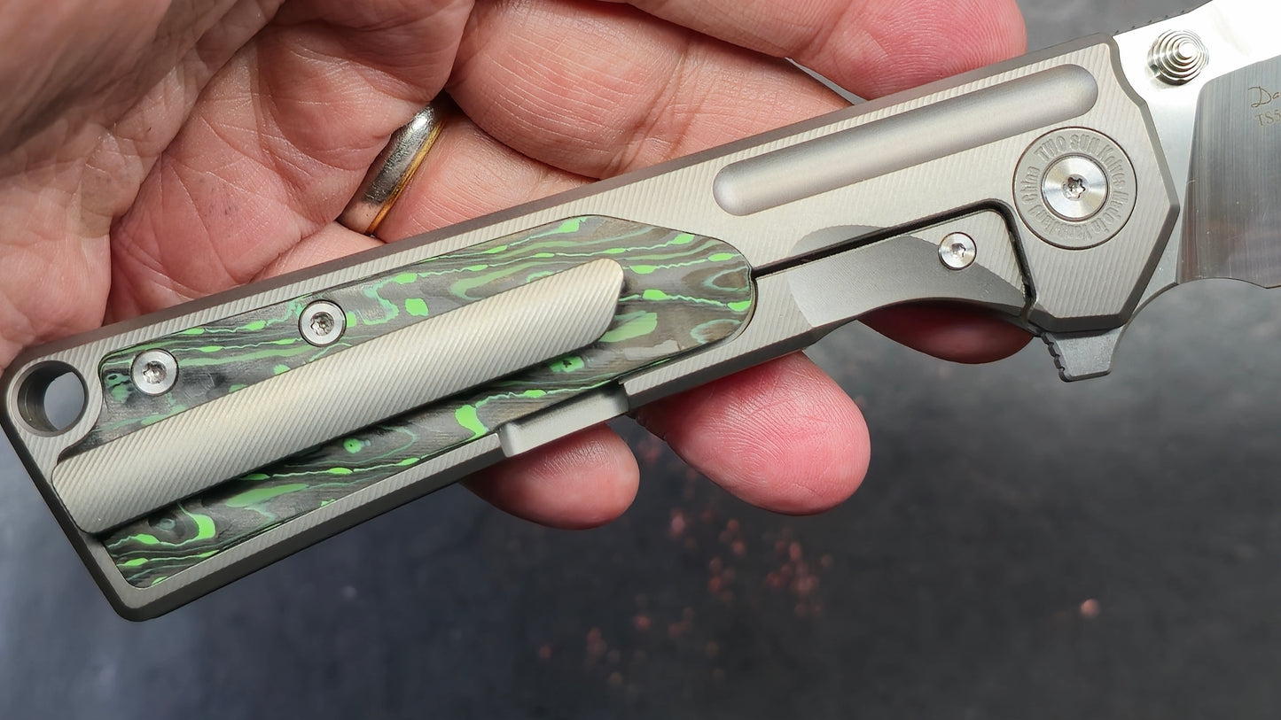 TWOSUN TS510 Titanium Carbon Fiber M390 (NEW)