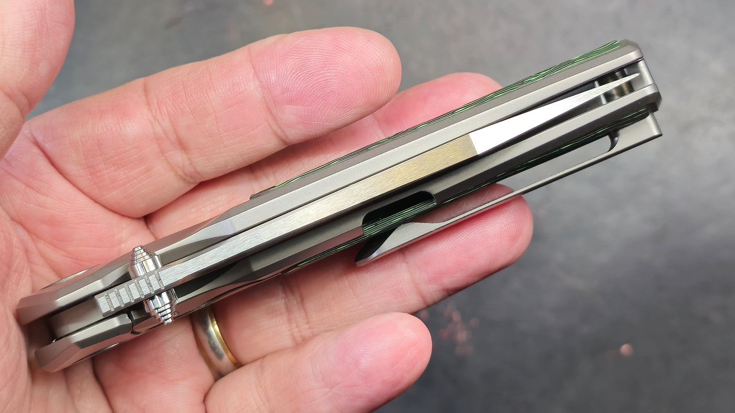TWOSUN TS510 Titanium Carbon Fiber M390 (NEW)