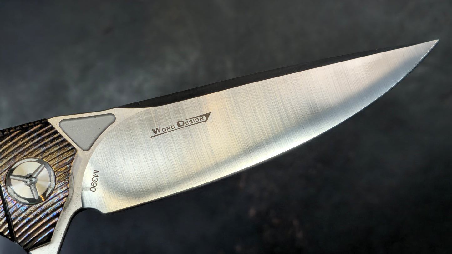 TWOSUN TS81 Titanium Carbon Fiber (COLOR Anodized) M390 (NEW)