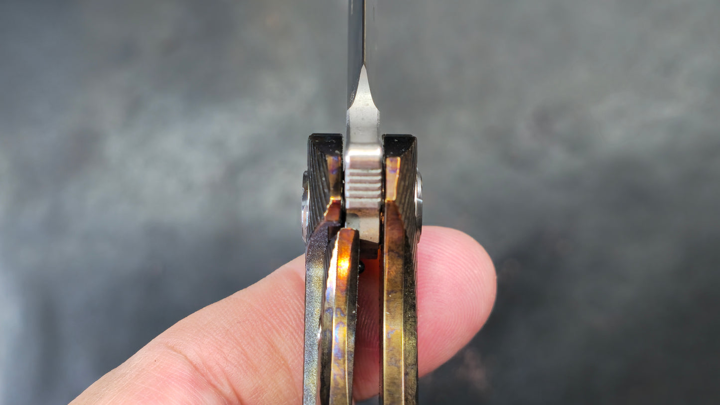 TWOSUN TS81 Titanium Carbon Fiber (COLOR Anodized) M390 (NEW)