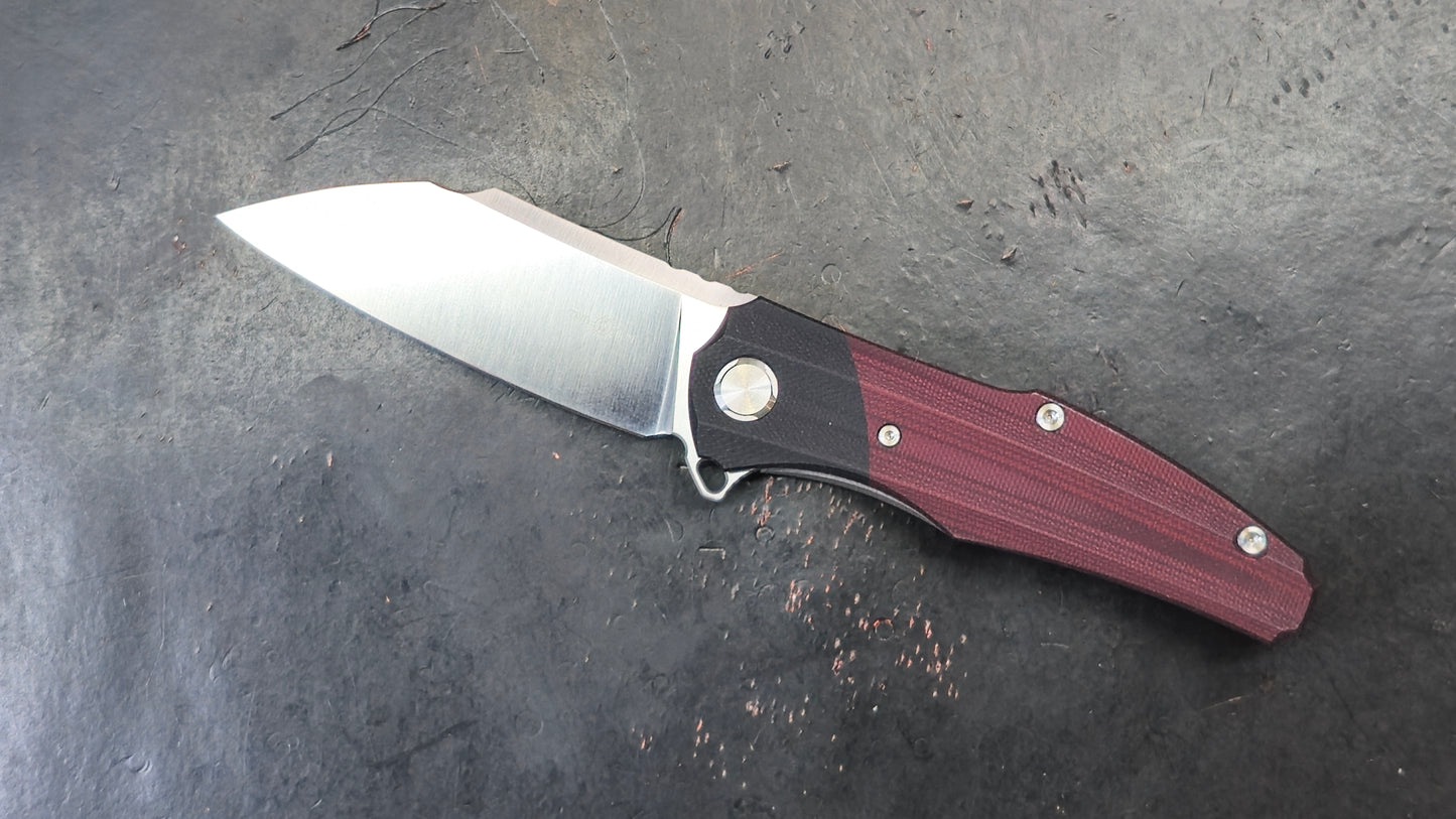 TWOSUN TS50 Red/Black G10 (DYED) D2 (Used)