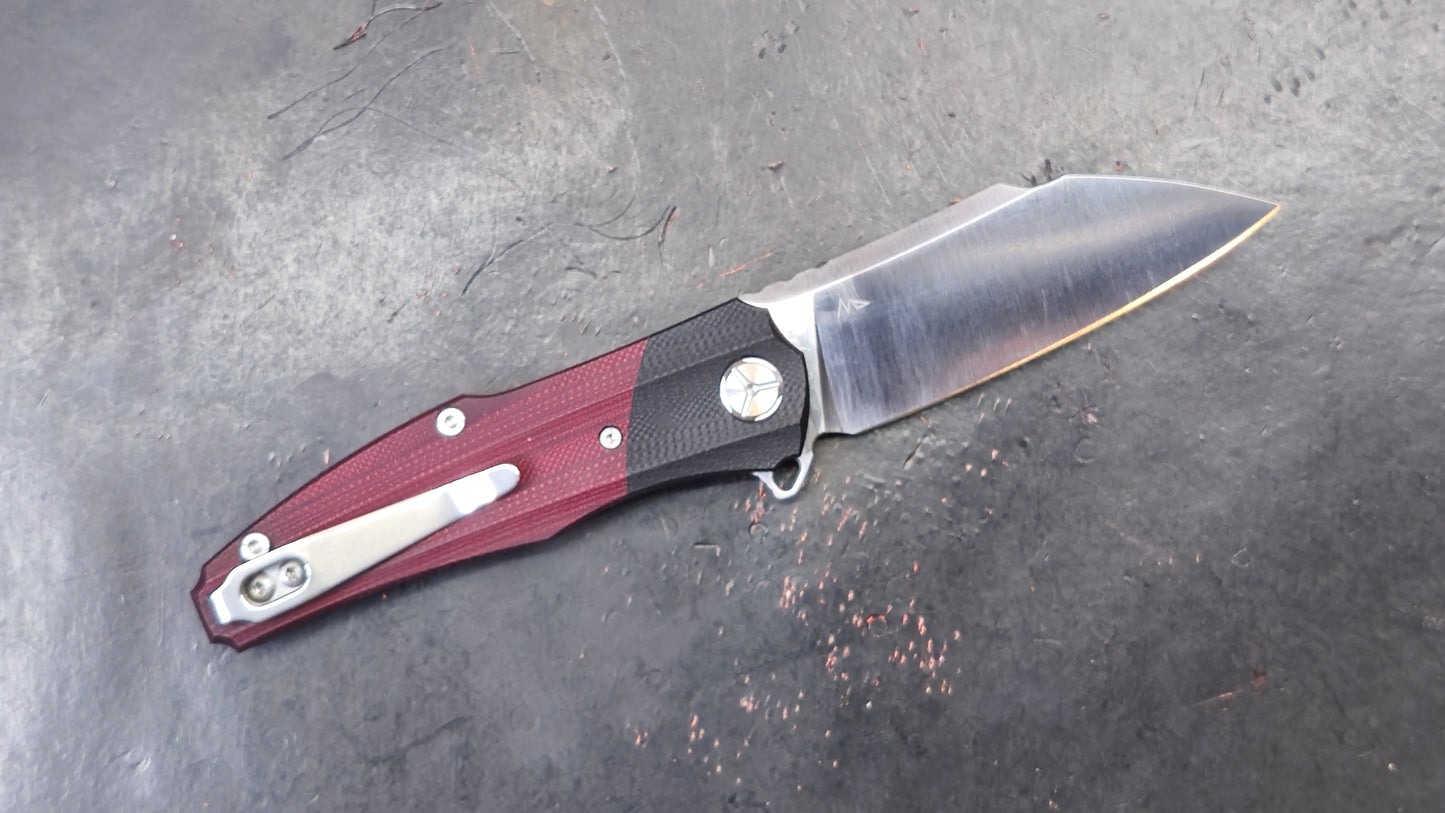 TWOSUN TS50 Red/Black G10 (DYED) D2 (Used)