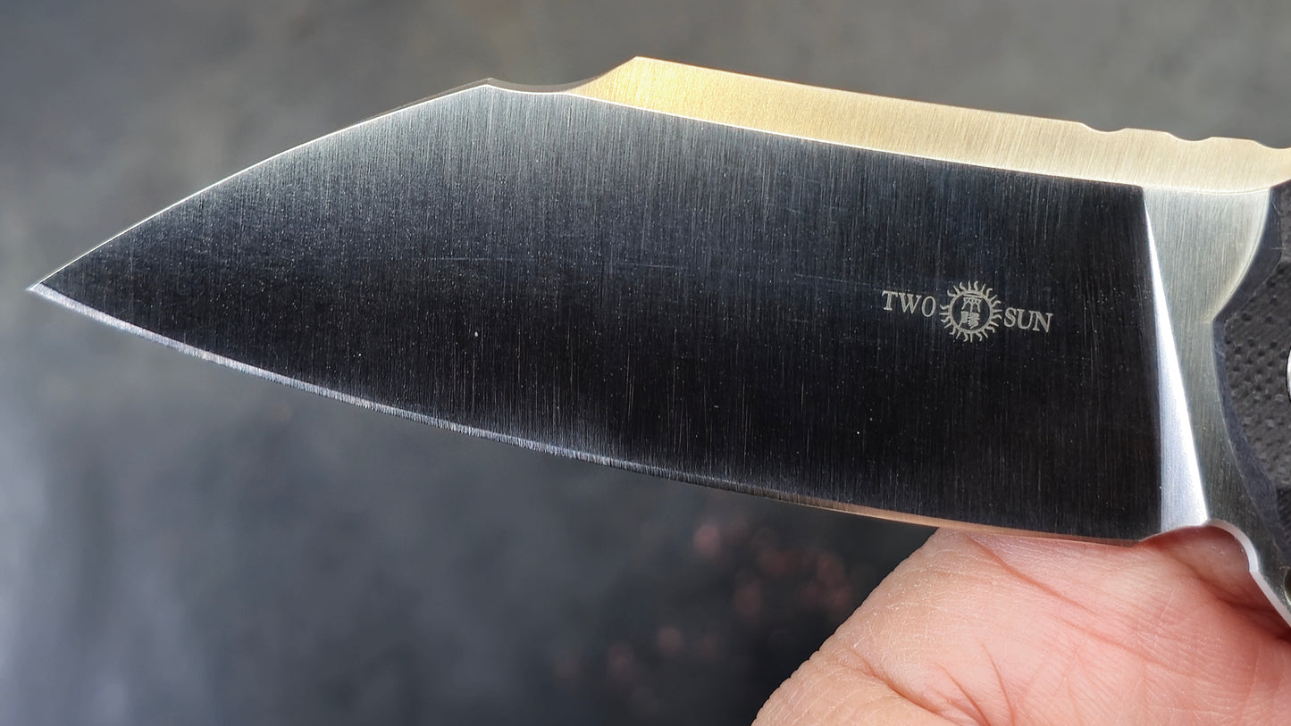TWOSUN TS50 Red/Black G10 (DYED) D2 (Used)