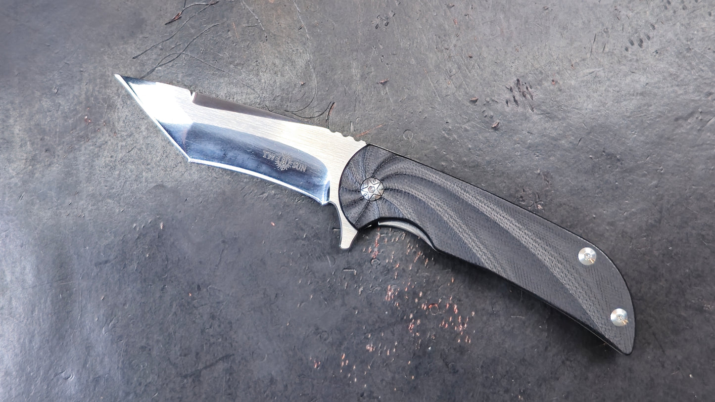 TWOSUN TS12 G10 Polished 440C (NEW)
