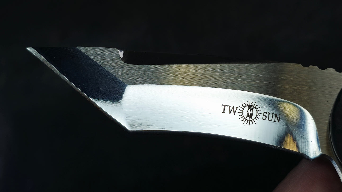 TWOSUN TS12 G10 Polished 440C (NEW)