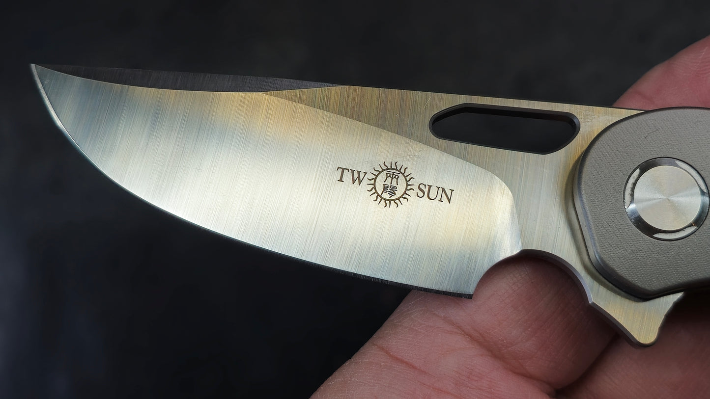 TWOSUN TS134 Titanium M390 (NEW)