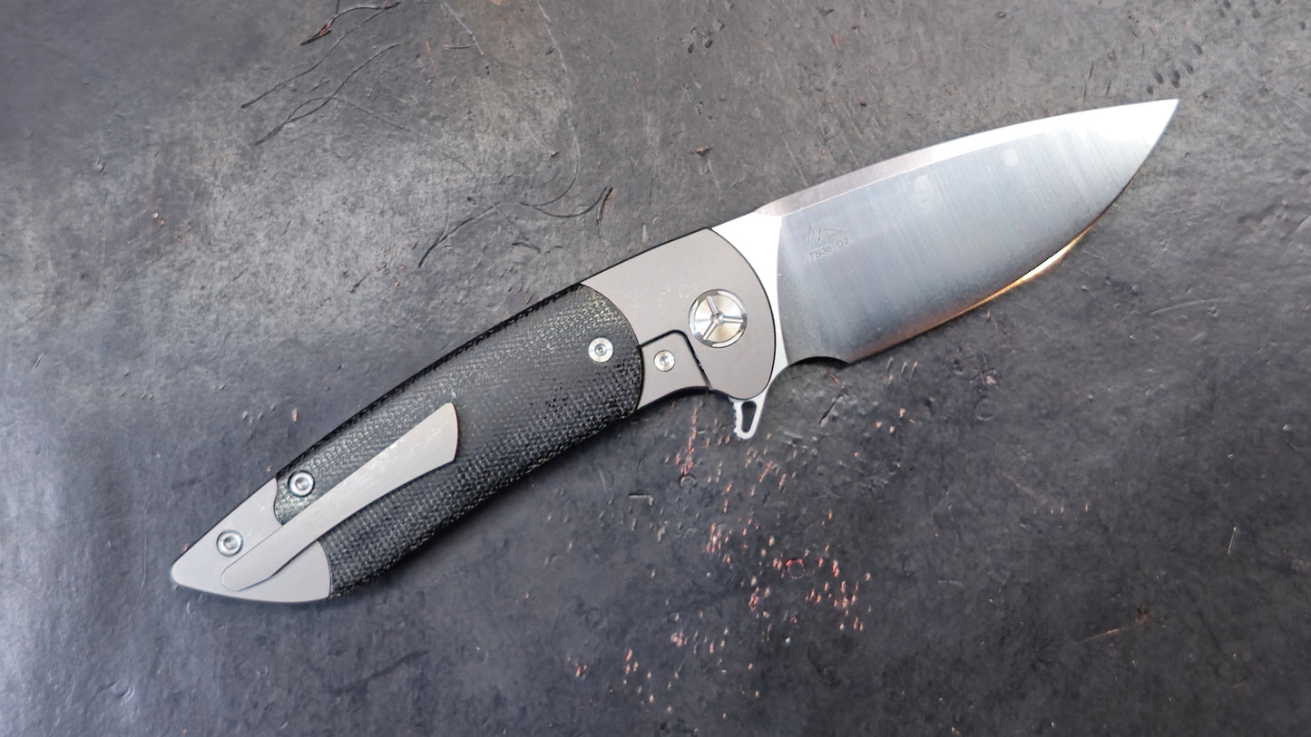 TWOSUN TS36 Titanium Micarta D2 (New)