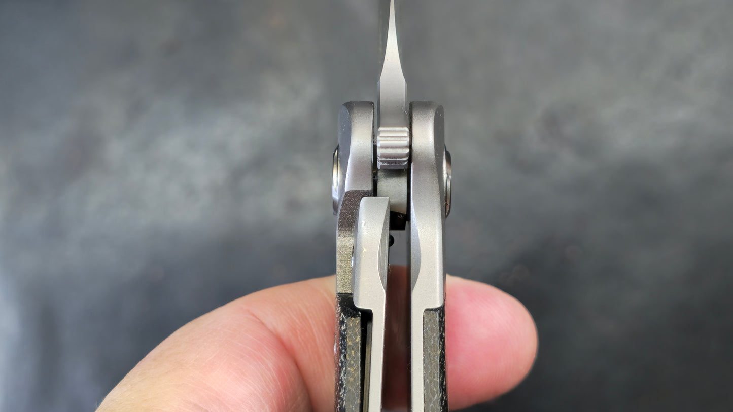 TWOSUN TS36 Titanium Micarta D2 (New)