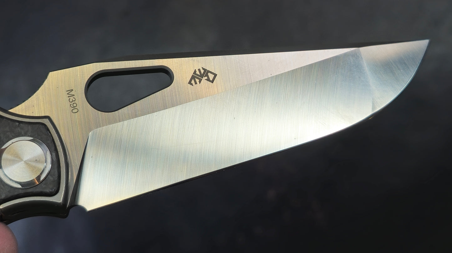 TWOSUN TS136 Titanium Carbon Fiber M390 (New)