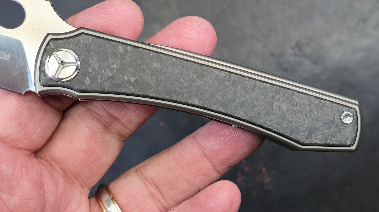TWOSUN TS136 Titanium Carbon Fiber M390 (New)