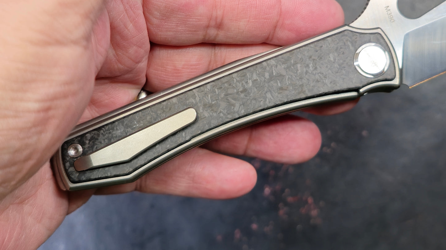 TWOSUN TS136 Titanium Carbon Fiber M390 (New)