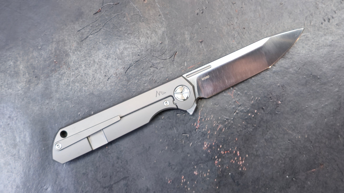 TWOSUN TS49 Titanium Micarta M390 (New)