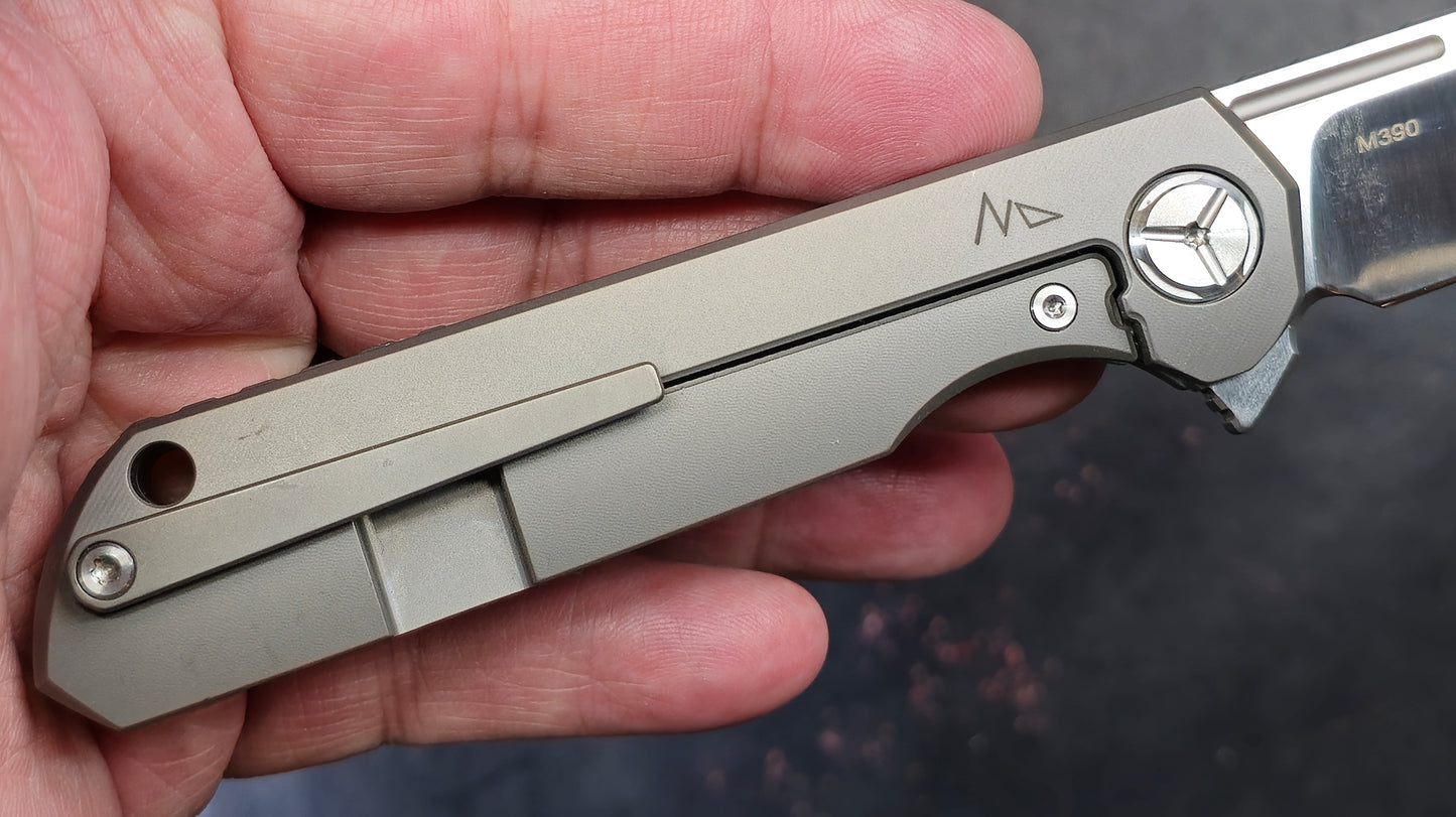 TWOSUN TS49 Titanium Micarta M390 (New)