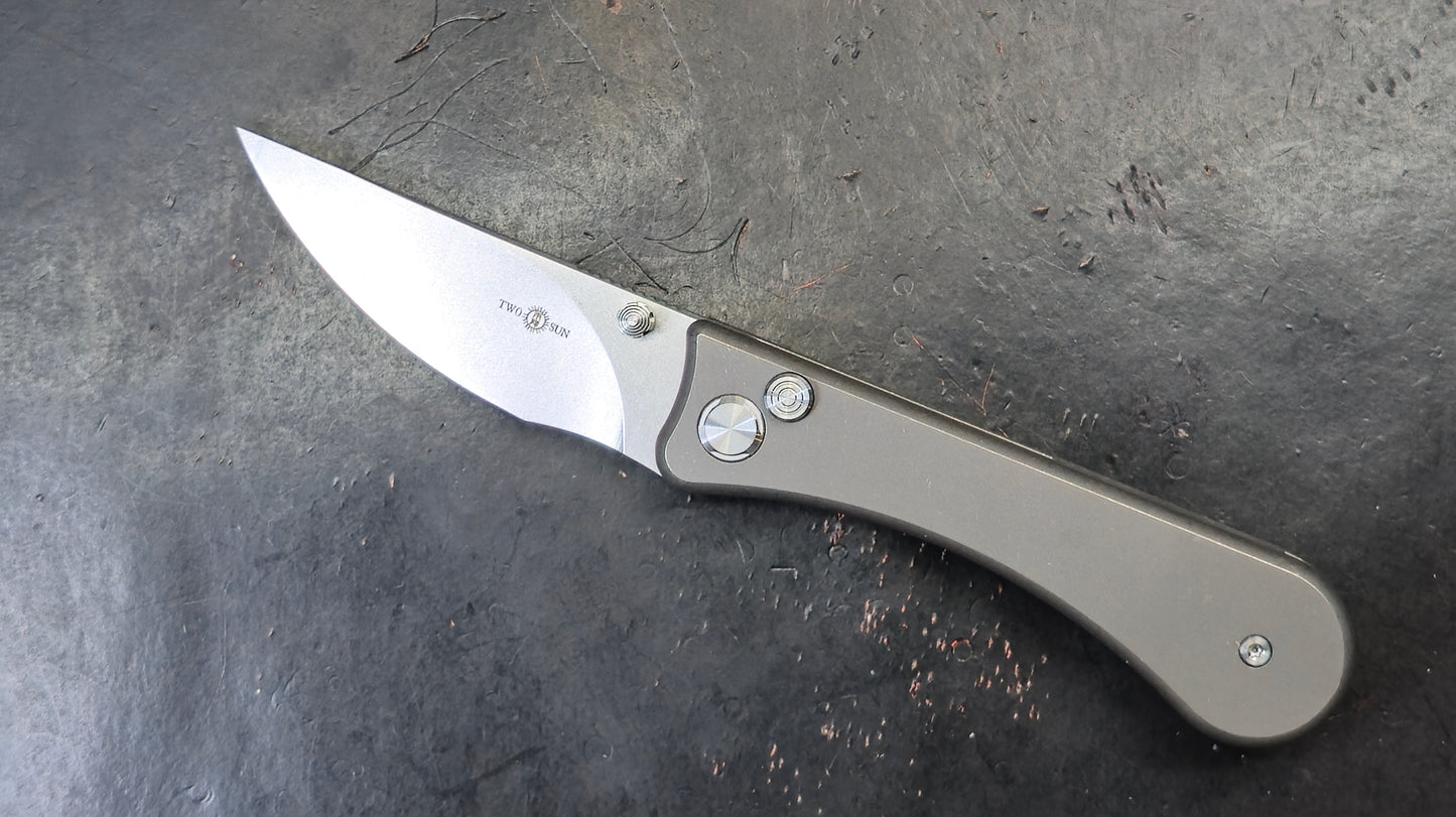 TWOSUN TS152 Button Lock Titanium D2 (New)