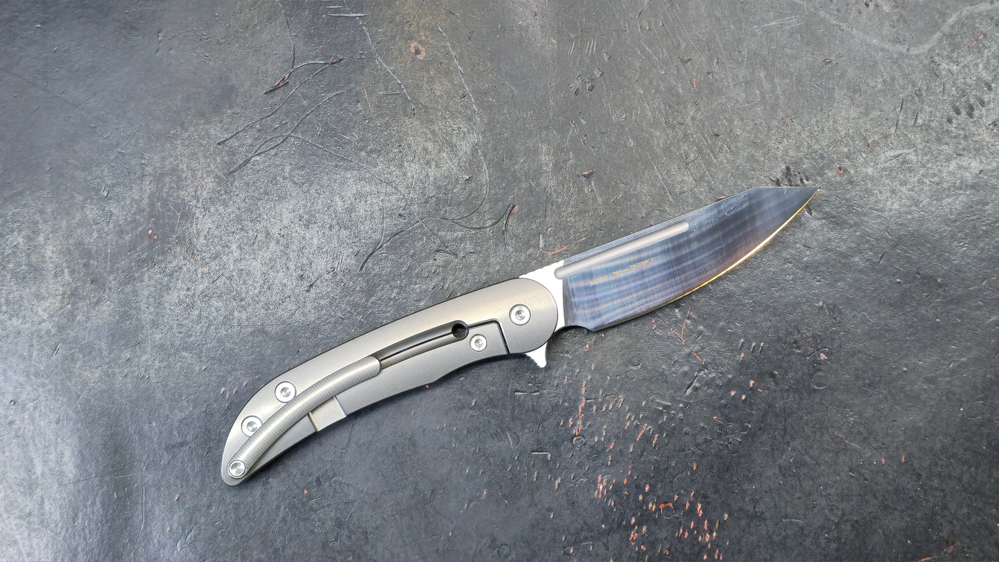 TWOSUN TS158 Titanium Carbon Fiber M390 (New)