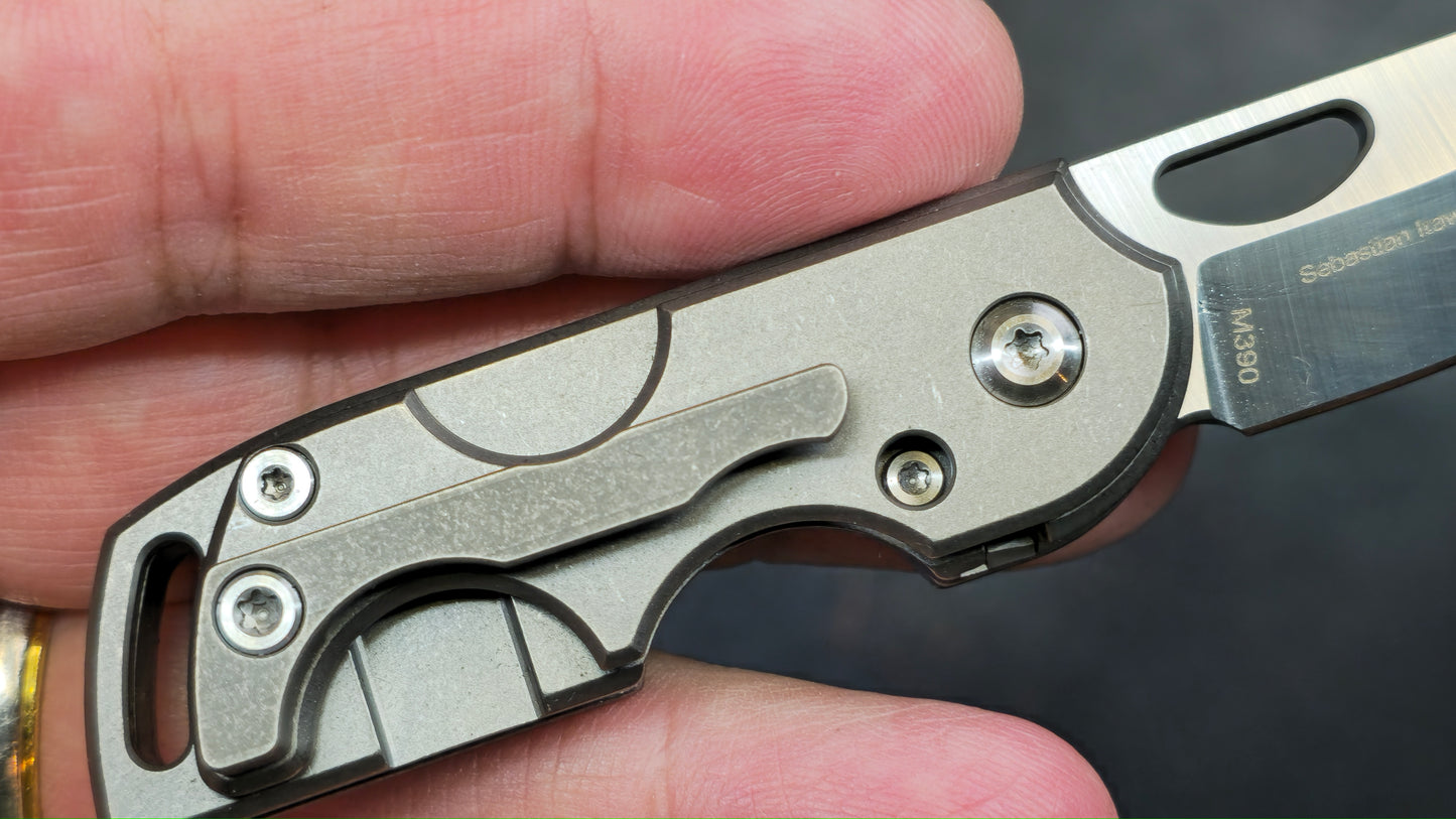 TWOSUN TS105 Mini Titanium M390 (New)