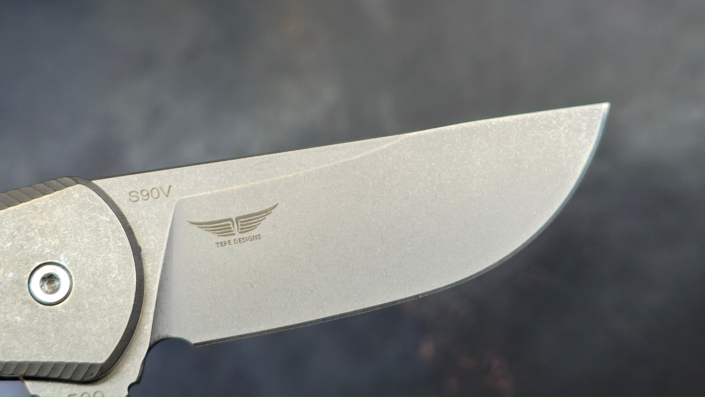 TWOSUN TS128 Carbon Fiber Titanium S90V (New)