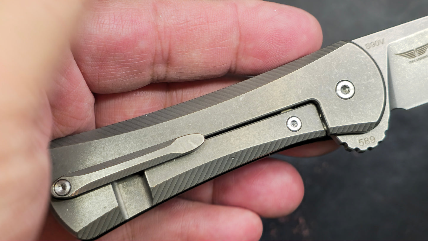 TWOSUN TS128 Carbon Fiber Titanium S90V (New)