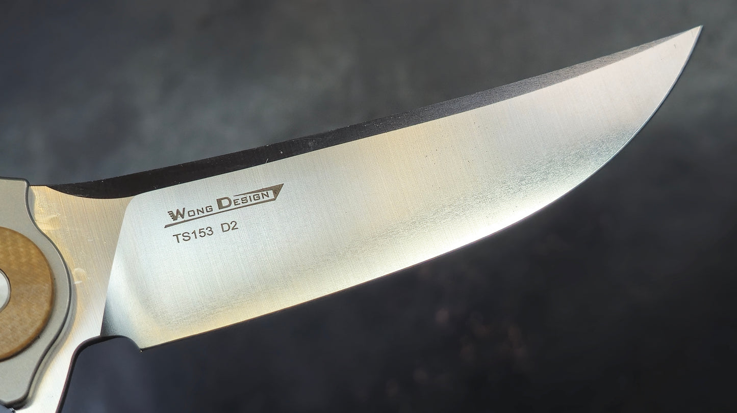 TWOSUN TS153 Titanium Micarta D2 (New)